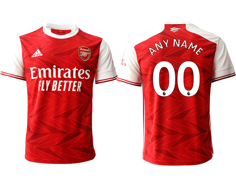 Men 2020-2021 club Arsenal home aaa version customized red Soccer Jerseys